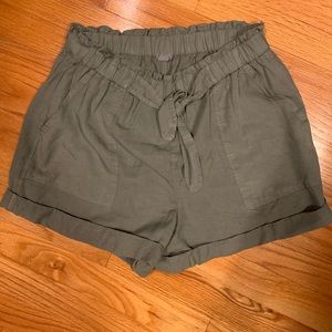aerie paper bag shorts